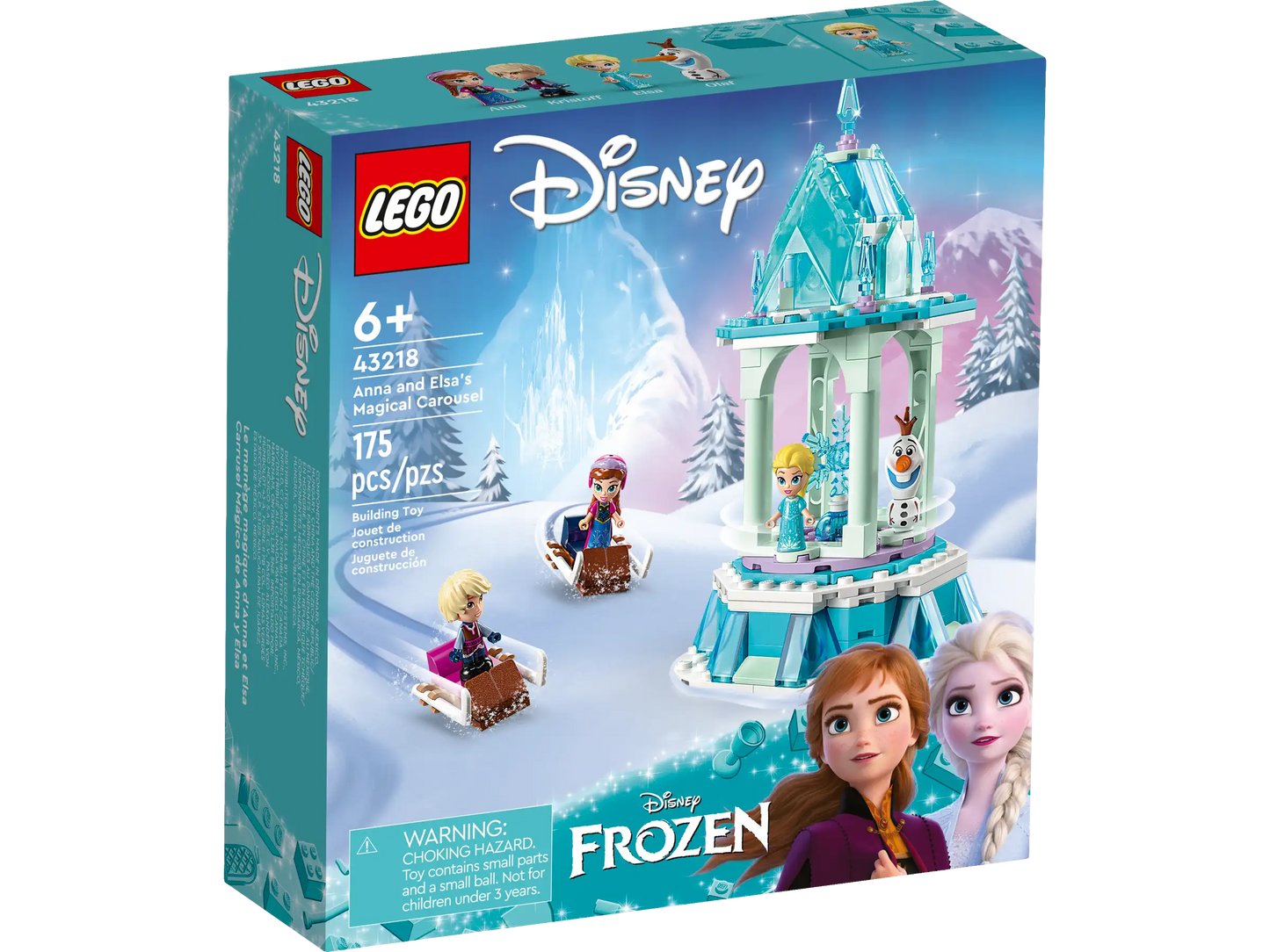 Disney Frozen Anna and Elsa's Magical Carousel 43218