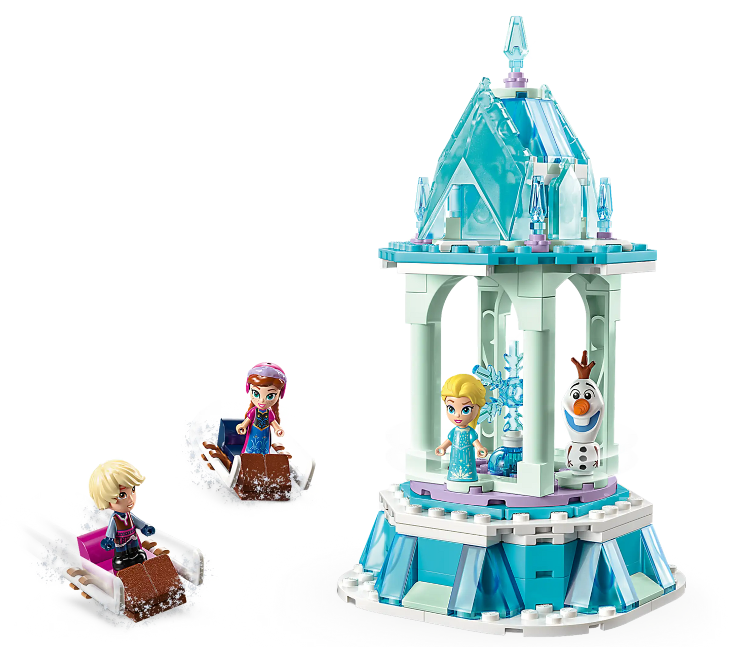 Disney Frozen Anna and Elsa's Magical Carousel 43218