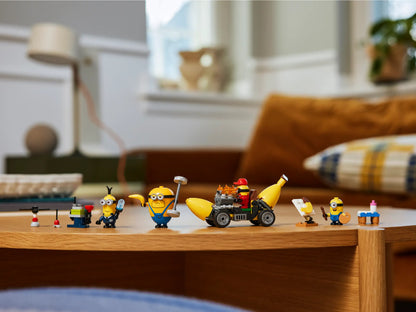 LEGO Despicable ME 4 Minions and Banana Car