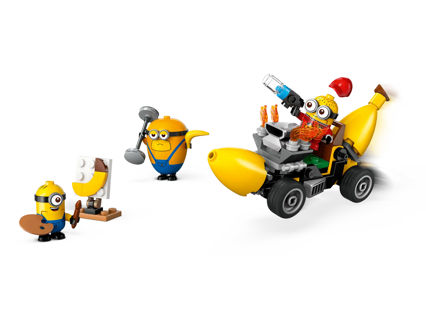 LEGO Despicable ME 4 Minions and Banana Car
