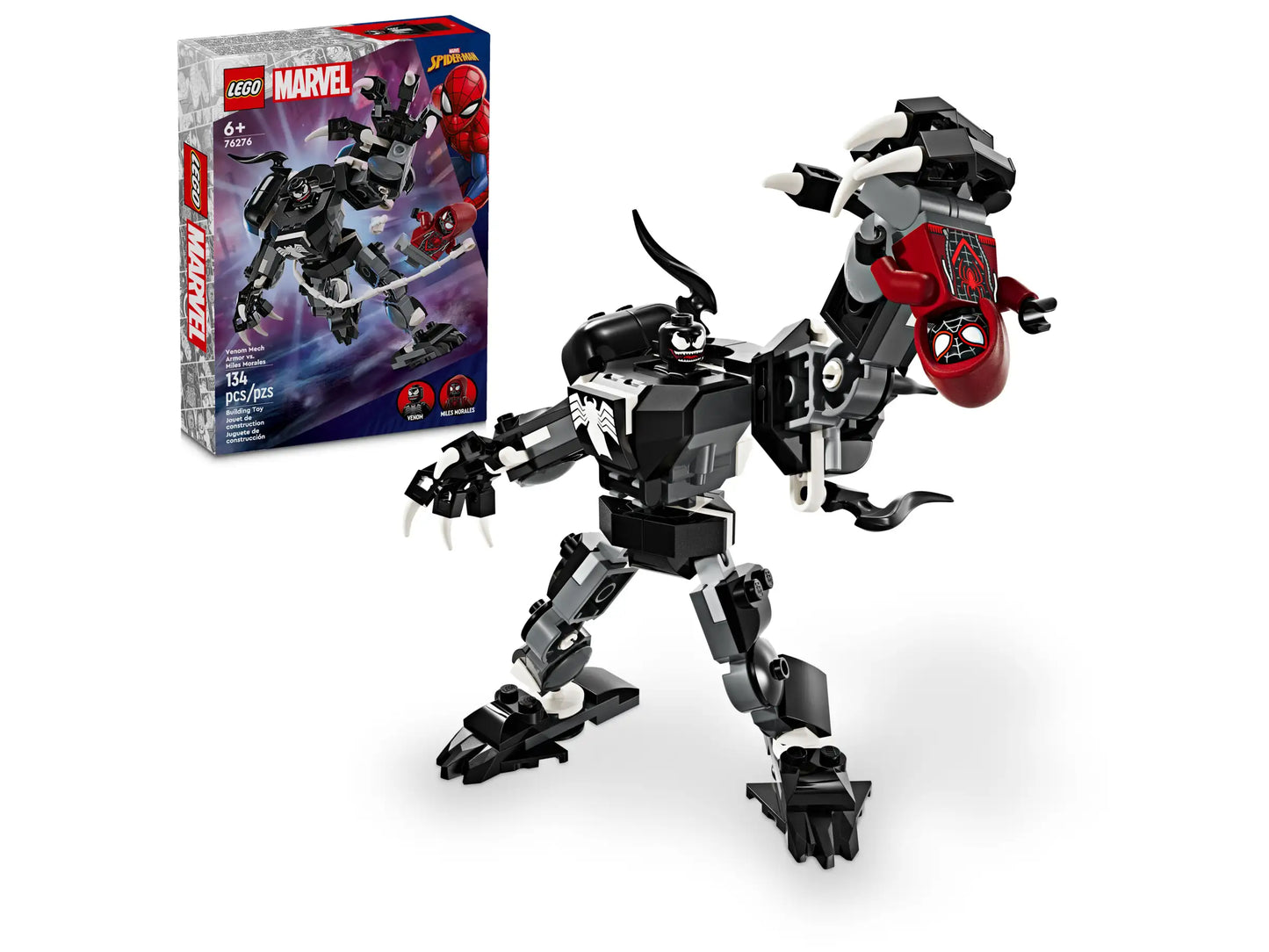 LEGO: Marvel Venom Mech Armor vs. Mile Morales