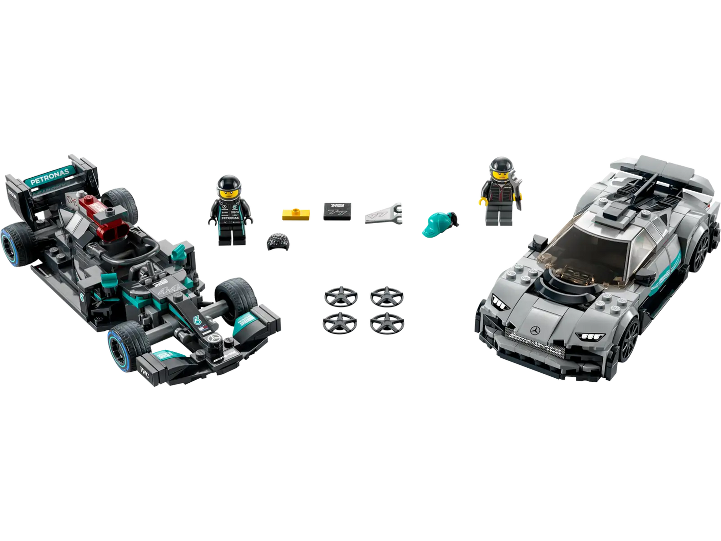 LEGO Speed Champions Mercedes-AMG F1 W12 E Performance & Mercedes-AMG Project One