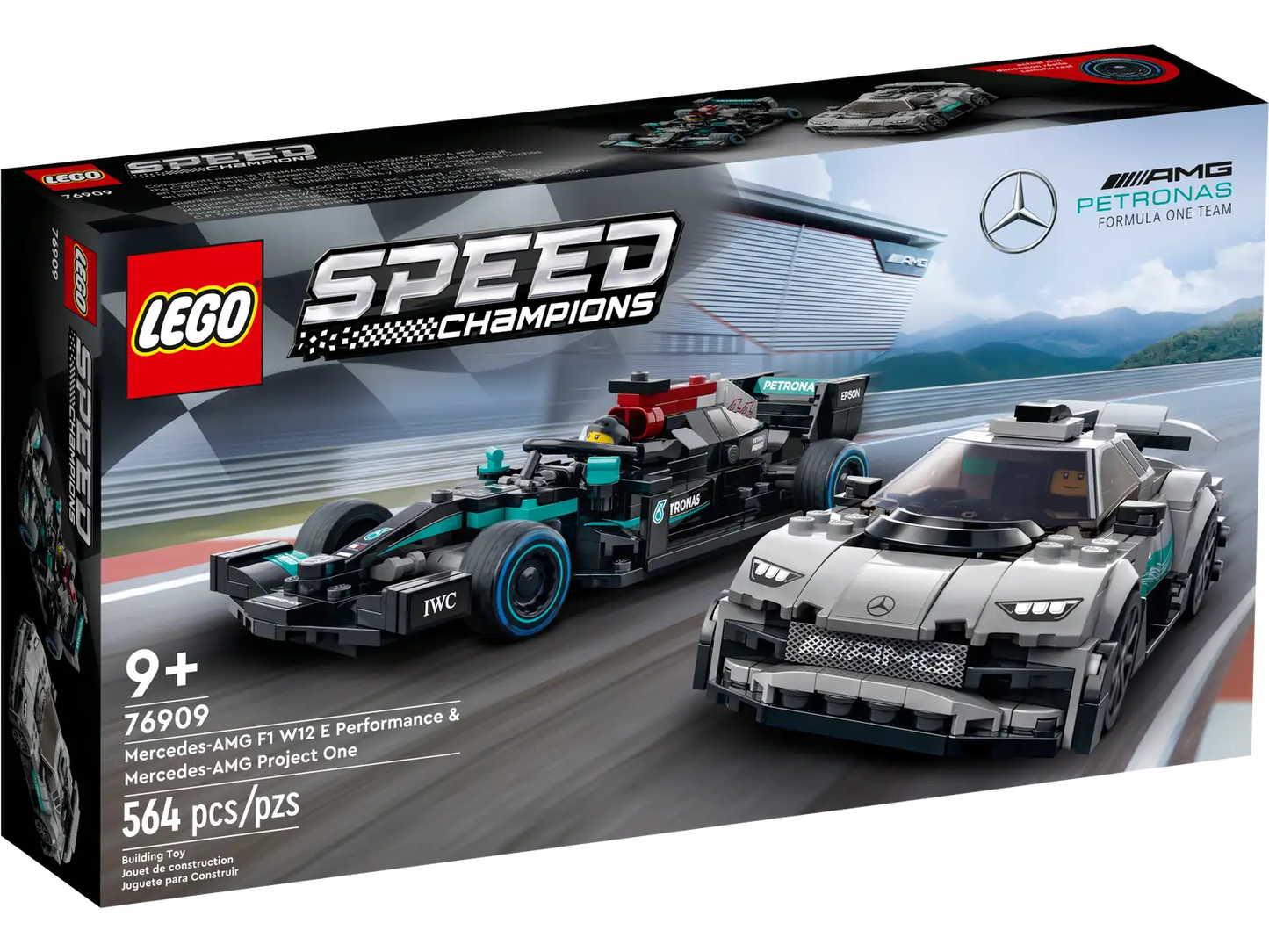 LEGO Speed Champions Mercedes-AMG F1 W12 E Performance & Mercedes-AMG Project One