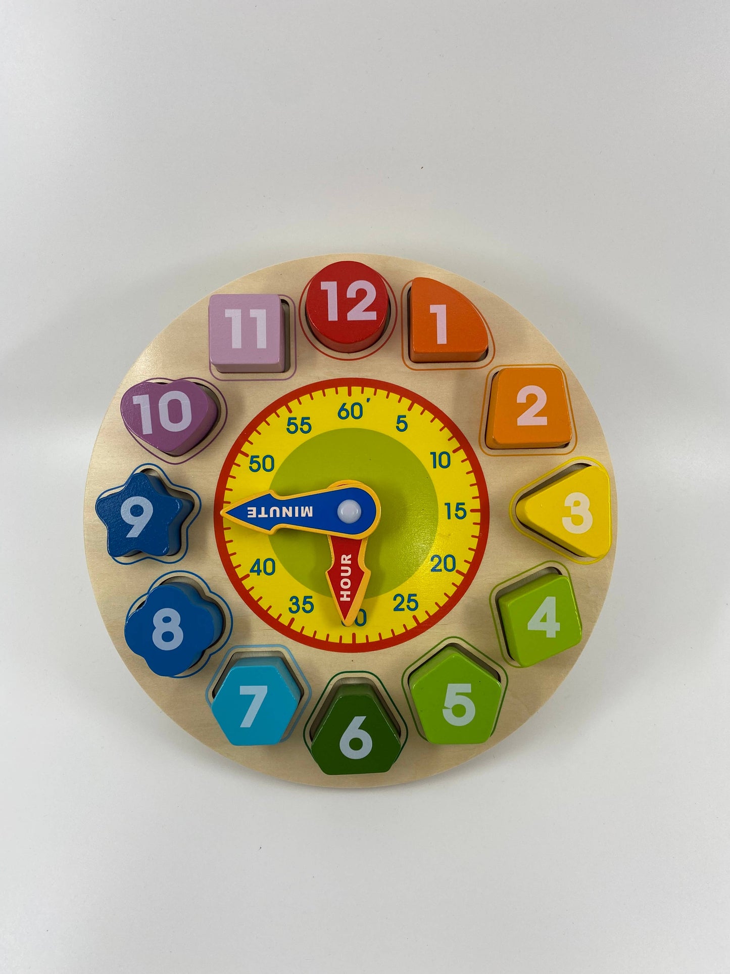 Wooden Clock Puzzle