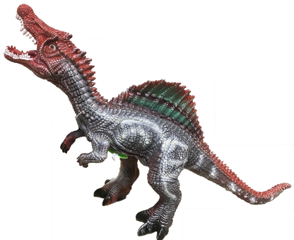 Spinosaurus 19" Vinyl Dinosaur Figurine with Sound Effects