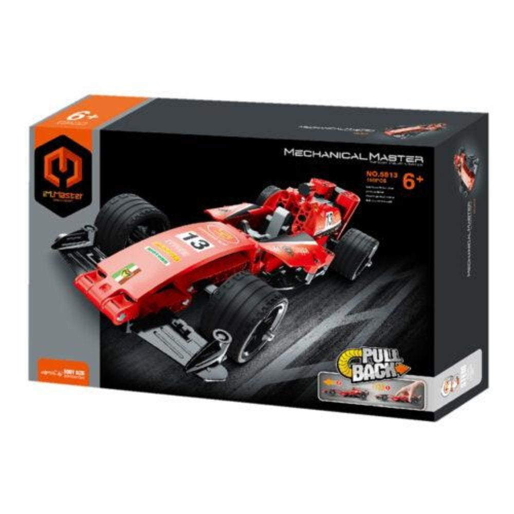Tech Bricks Pull Back F1 Car (198 PCS)