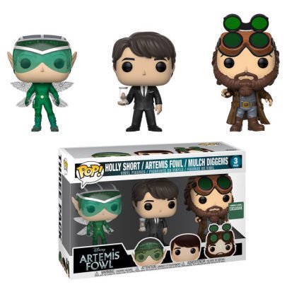 Funko Pop! Holly Short/Artemis Fowl/Mulch Diggems