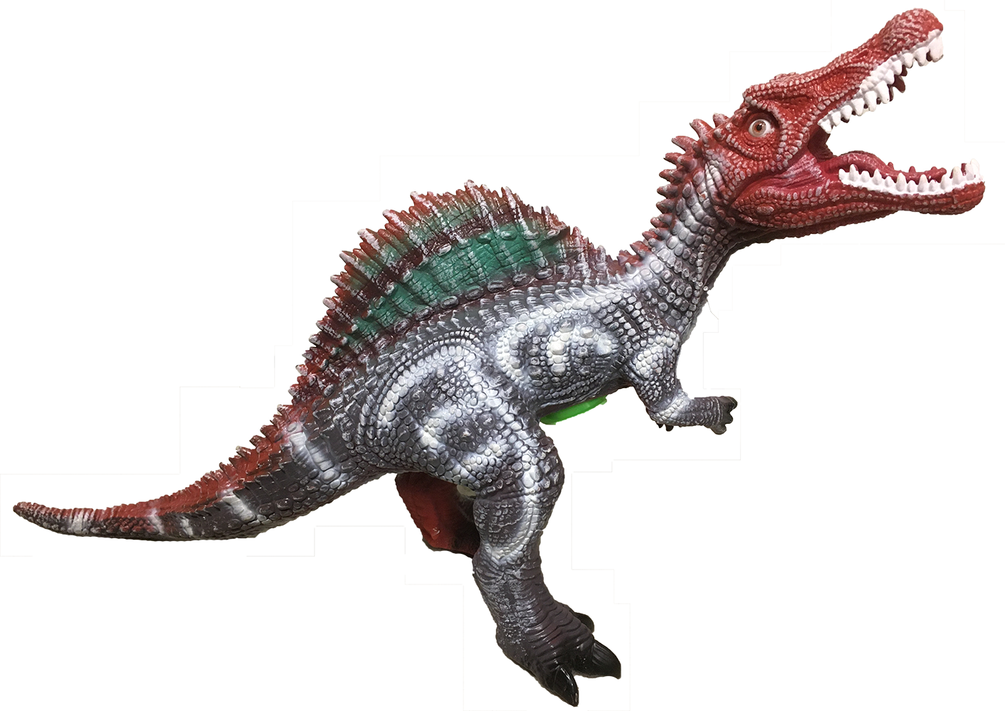 Spinosaurus 19" Vinyl Dinosaur Figurine with Sound Effects