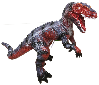 Velociraptor 17" Vinyl Dinosaur Figurine with Sound Effects