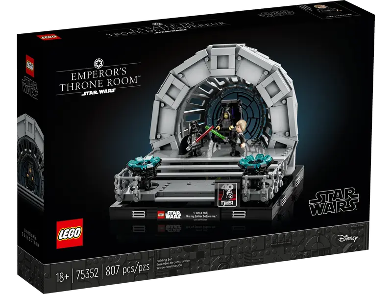 LEGO: Star Wars Emperor's Throne Room Diorama