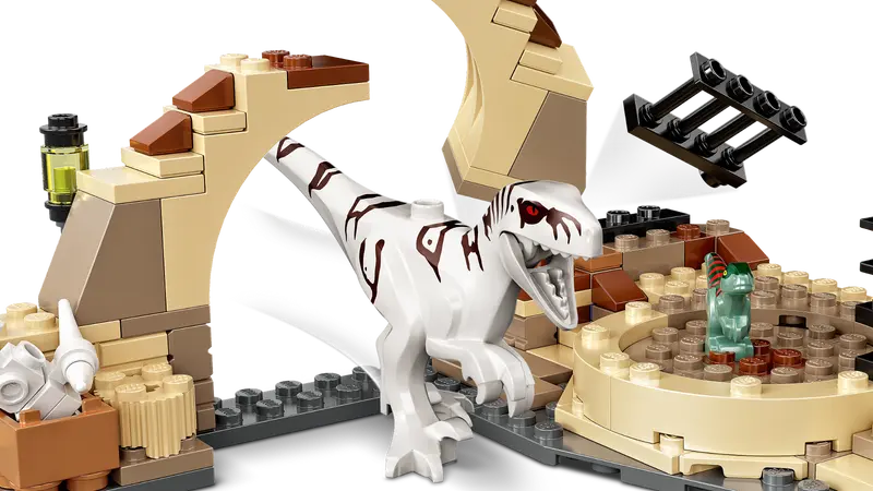 LEGO: Jurrasic World Atrociraptor Dinosaur: Bike Chase