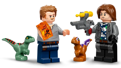 LEGO: Jurrasic World Atrociraptor Dinosaur: Bike Chase