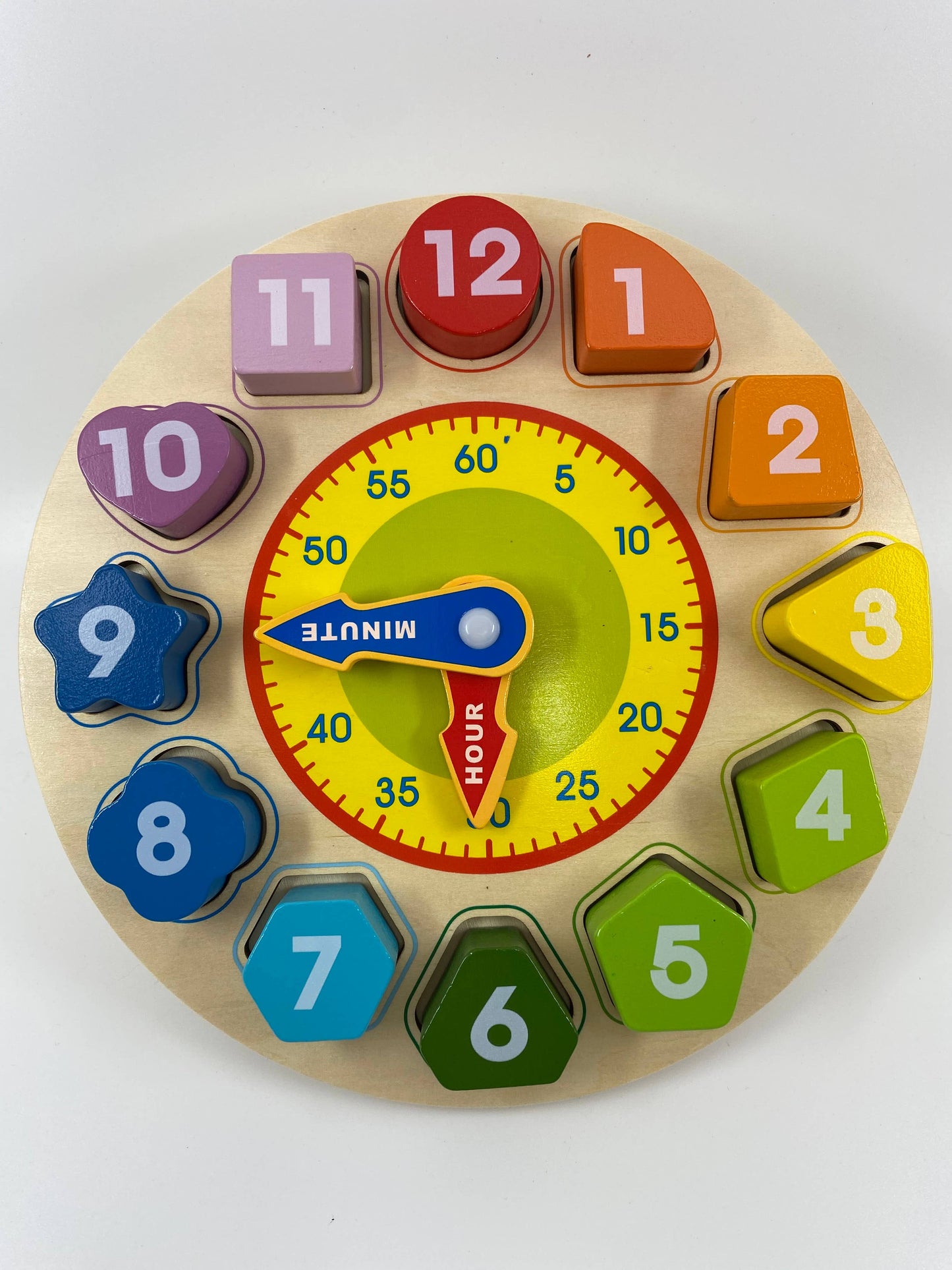 Wooden Clock Puzzle