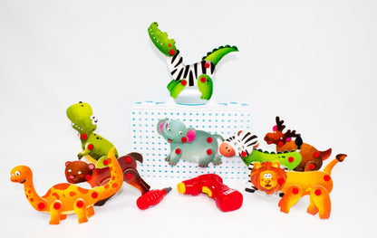 3D Animal Puzzle Building Set