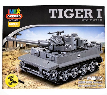 Tiger 1 German Heavy Tank Brick Building Set