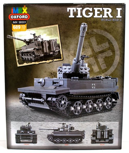 Tiger 1 German Heavy Tank Brick Building Set