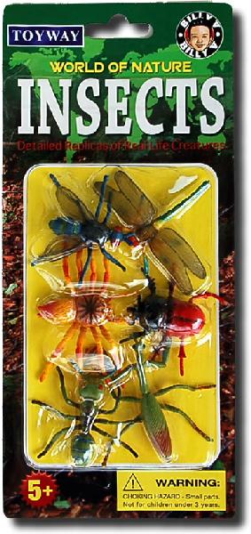 6 PC Insect Replicas Set