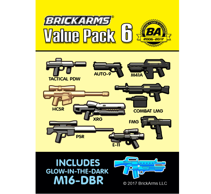 BRICKARMS: Value Pack 6