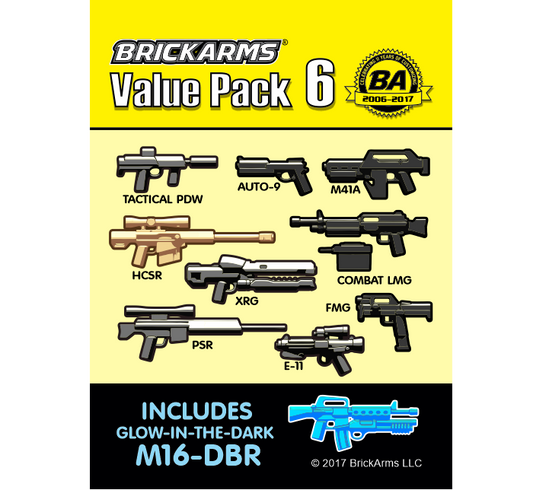BRICKARMS: Value Pack 6