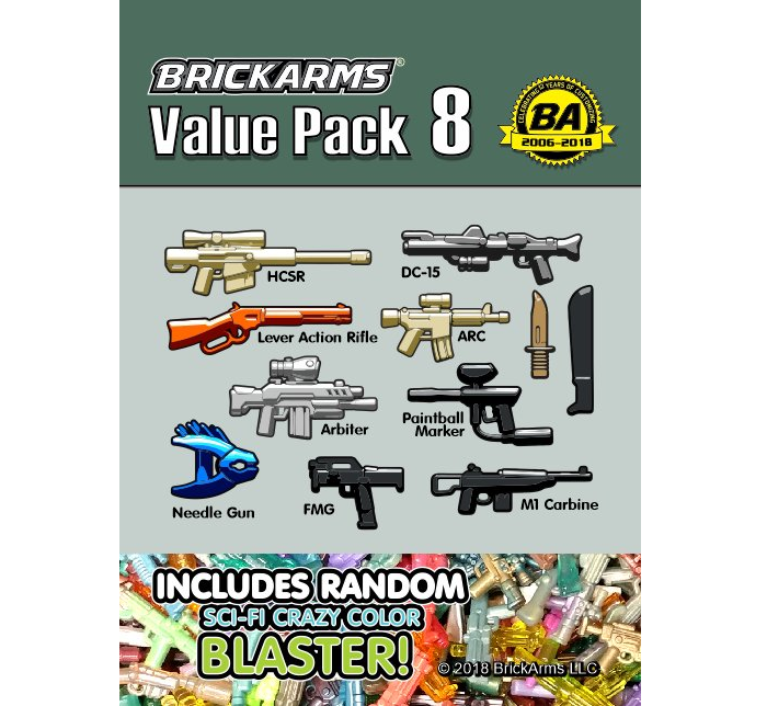 BRICKARMS: Value Pack 8
