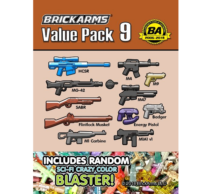 BRICKARMS: Value Pack 9