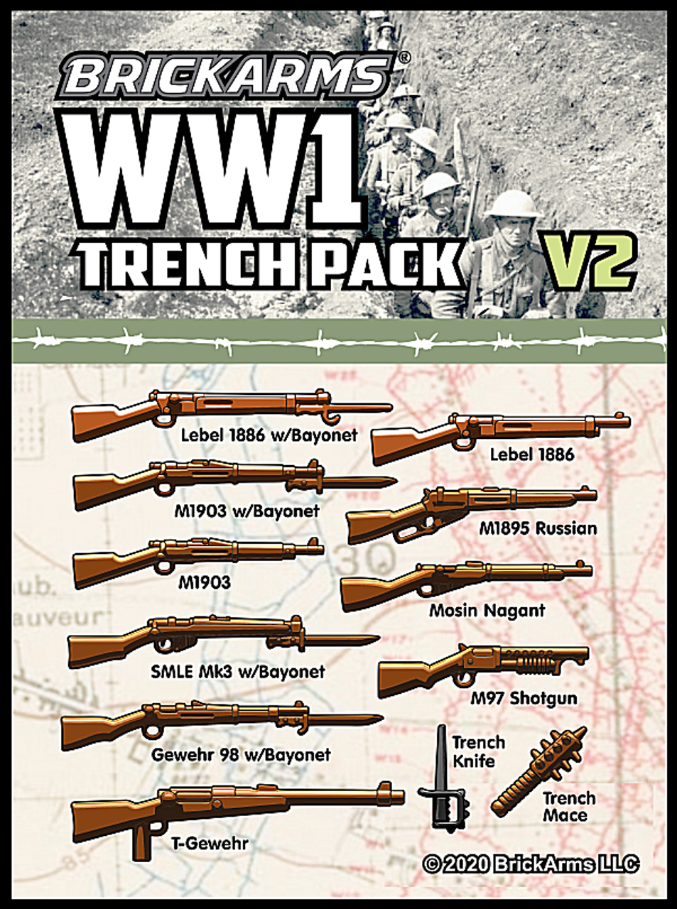 BRICKARMS: WWI Trench Pack V.2