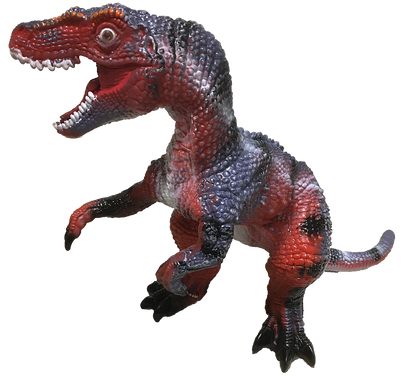 Velociraptor 17" Vinyl Dinosaur Figurine with Sound Effects