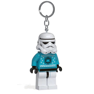 LEGO: Star Wars Ugly Christmas Sweater Stormtrooper Key Chain LED Light 3 inch
