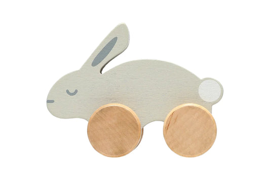 Wooden Toy Bunny, Baby and Toddler Toy, Nursery Decor